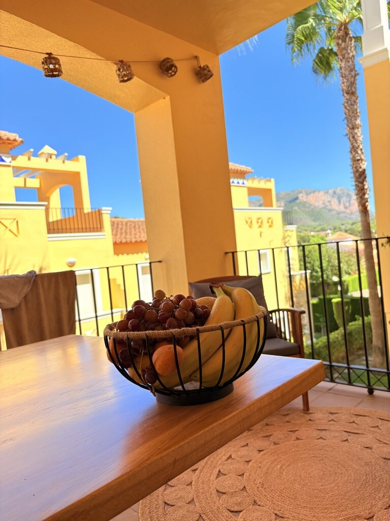 Ein Platz auf unserer Terrasse