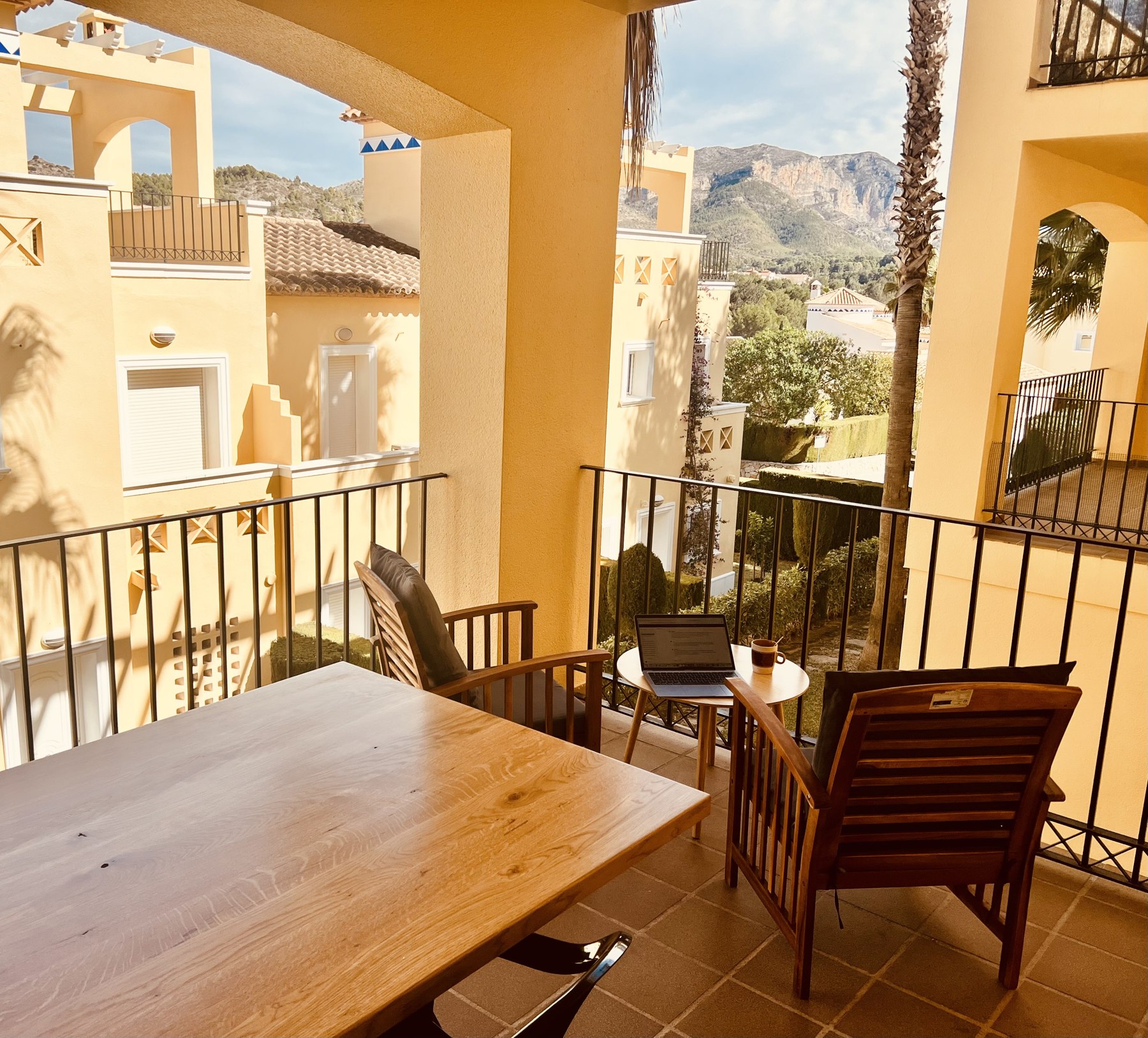Unsere Terrasse